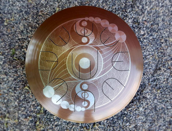 GUDA drum MINI Overtone Plus UFO symbol_001