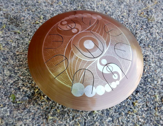 GUDA drum MINI Overtone Plus UFO symbol_008