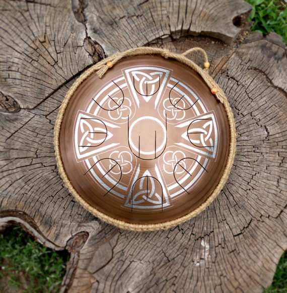 GUDA drum mini overtone Celtic Cross_003