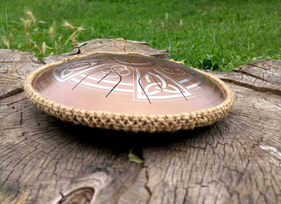 GUDA drum mini overtone Celtic Cross_006