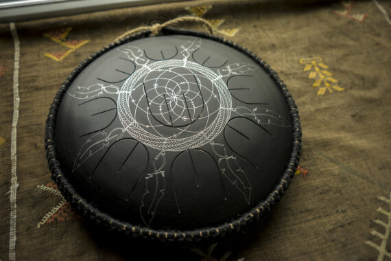 black guda gubarve drum mini overtone plus Dream Catcher 01