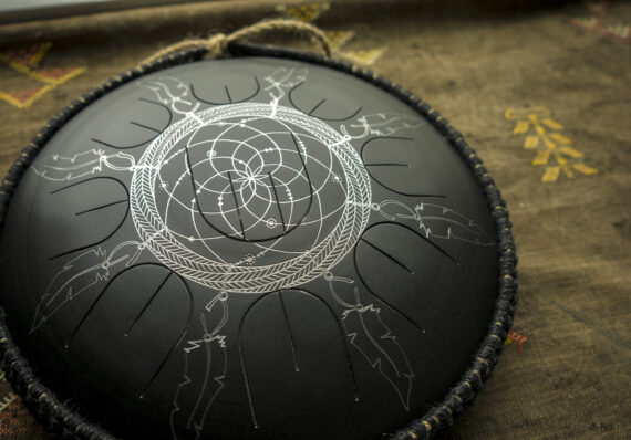 black guda gubarve drum mini overtone plus Dream Catcher 02