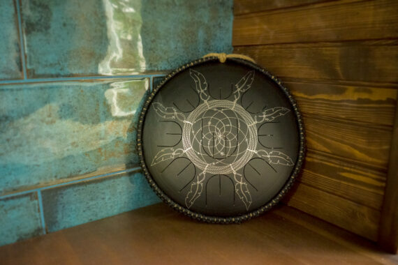 black guda gubarve drum mini overtone plus Dream Catcher 03