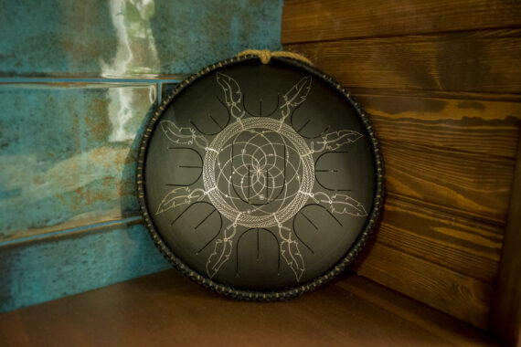 black guda gubarve drum mini overtone plus Dream Catcher 04